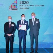 Aoyuan Healthy wins “Best New Entry” Award in 2020 HKMA “Best Annual Reports Awards”