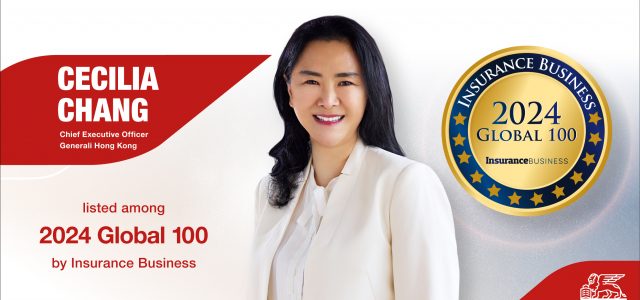 Cecilia Chang Earns Prestigious Recognition in the Insurance’s “Global 100” Award